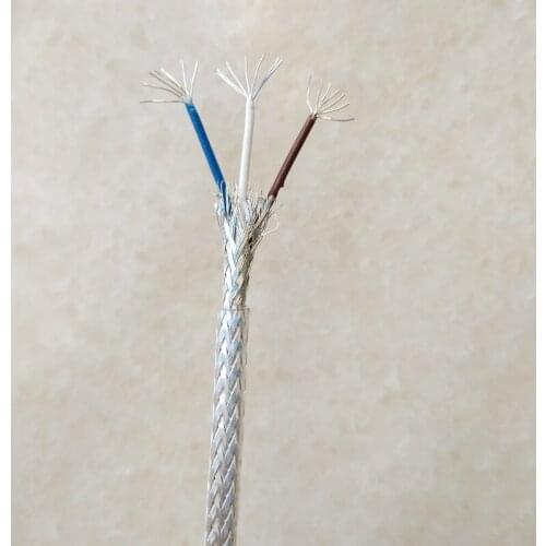 10m/lot 26AWGx3C braid shielded cable screened cable Lighting lamp electrical wire pendant chandelier lighting cable