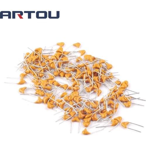 50PCS 50V 0.33UF Multilayer Monolithic Ceramic Capacitor