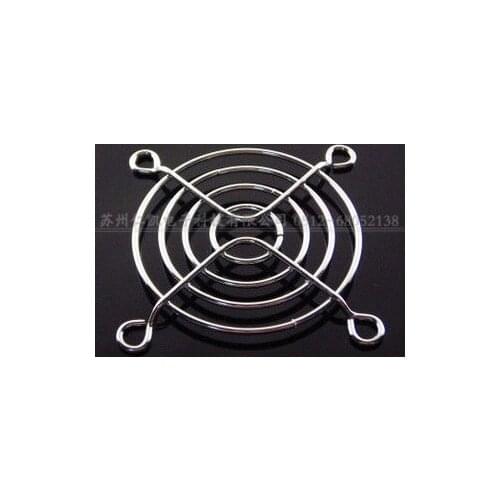 60mmx60mm chrome coated steel fan guard/fan grid/fan grille 100 pc per lot