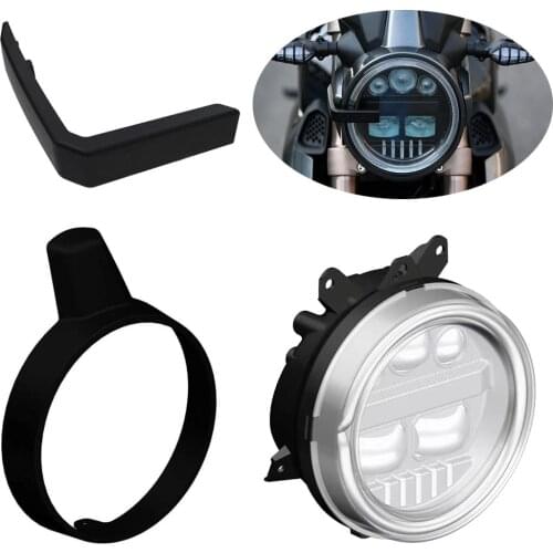 Motorcycle Lights Headlight Front Fairing Accessories Protector Grille Guard Cover For Zontes G1 125 G2 125 ZT125-G1 ZT125-G2