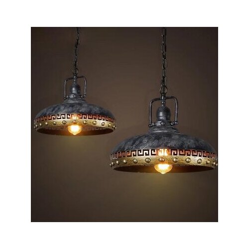 American retro creative personality industrial style restaurant bar bar cafe aisle iron chandelier