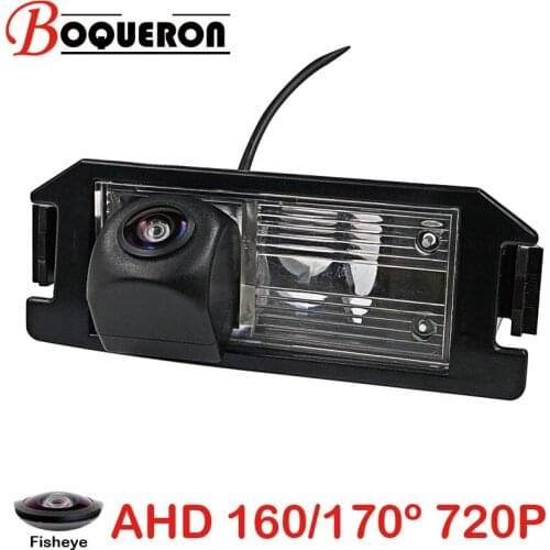 Fisheye 170 Degree 1280x720P HD AHD Car Vehicle Rear View Reverse Camera for Hyundai i30 ix55 Veloster for Chevrolet Cruze