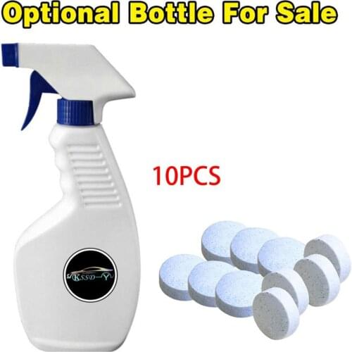 Car Solid Wiper Glass Cleaner High Performance Auto Window Cleaning Car Windshield Glass Cleaner Supplies With Bottle