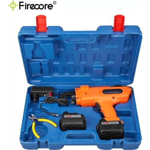 Power tools 12V 3000mAh Automatic Rebar Tying Wire Lithium Battery Rebar Tier Binding Machine