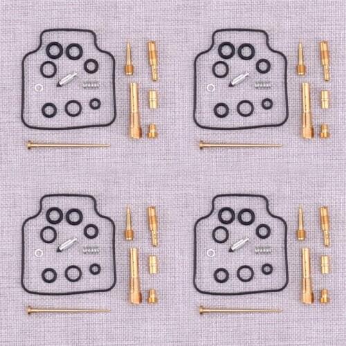 Beler 4Sets Carburetor Repair Rebuild Kit Fit For Honda CB750 Nighthawk 750 1991-1995 1996 1997 1998 1999 2000 2001 2002 2003