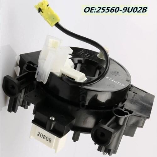 1PC New High Quality 25560-9U02B Cable Contact For Nissan Livina 350Z Tiida Navara D40 Pathfinder R51 QASHQAI J10 255609U02B