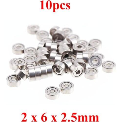 MINI 4WD 620 Ball Bearing /Self-made Parts Tamiya MINI 4WD 620 Ball Bearing for the Chasis of MINI 4WD 10Pcs /lot