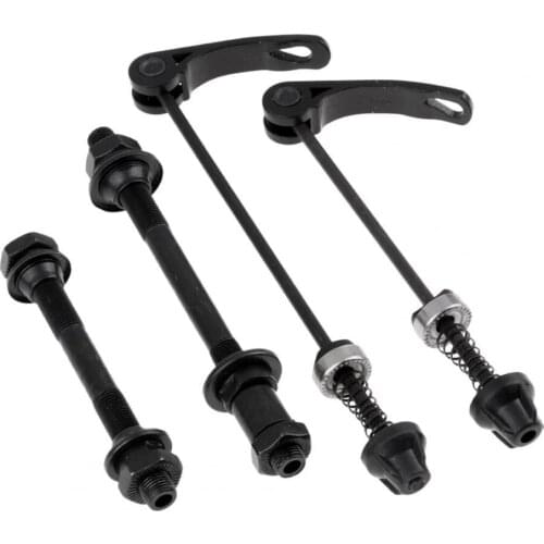 Hollow Shaft Set Wear-resistant Labor-saving Metal Bike Bicycle Quick Release Skewer Kit for Mountain Road Bikes Bicycle Quick