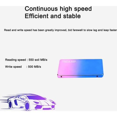 SSD 60GB 2.5-inch SATA-III Solid State Drive For Notebook Computers Harddisk Boxs For Office Children Tools Gifts Accessories