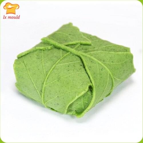 Nature square leaf soap mold silicone molds