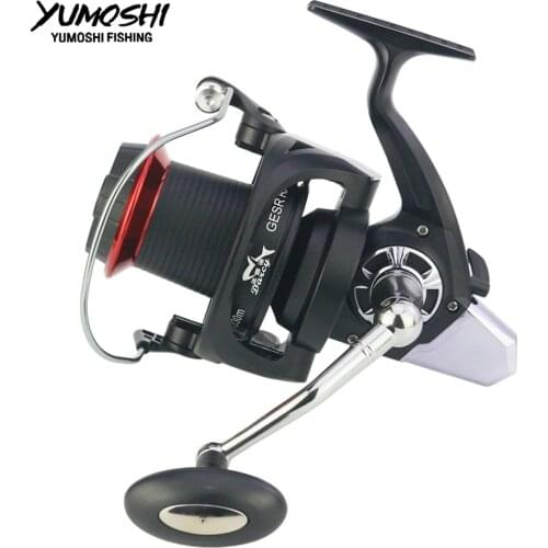 New spinning wheels fishing reel metal CNCrocker peche EVA grip pesca 13BB+1 olta distant wheel fish carp spinning fishing reels
