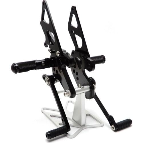 For NINJA 300 Foot Pegs Pedals Rest Footpegs Rearset Adjustable Motorcycle For KAWASAKI NINJA300 NINJA300R 2013 2014 2015 - 2017