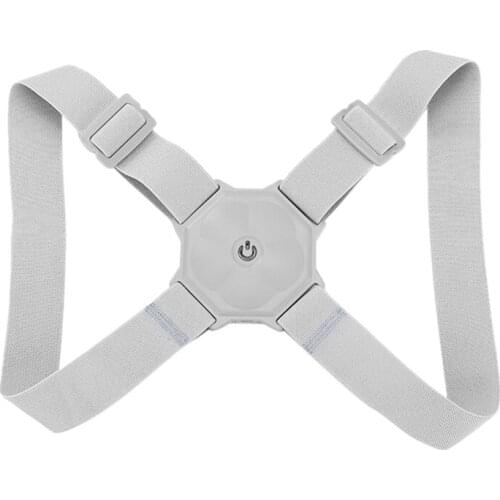 Smart Posture Corrector Comfy Brace Posture Corrector Adjustable Back Straightener Fully Adjustable Straightener (Gray)