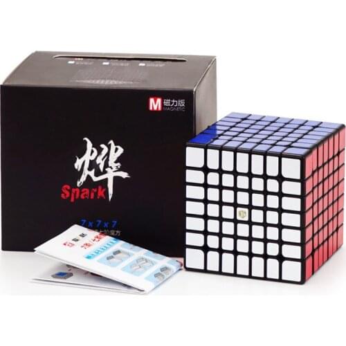QiYi Ye Magnetic Version 7x7 Magic Cube Speed Game Competition Adult Children Educational Education Cubo Magico Smooth Toy Gift