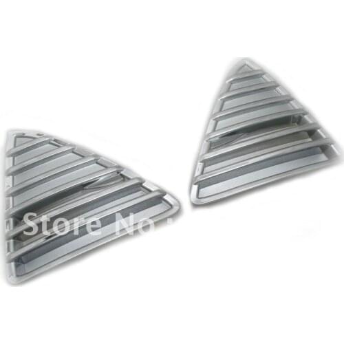 High Quality Chrome Lower Side Grille Trim for Ford Focus MK3 Sedan Hatchback 12-13 Free Shipping
