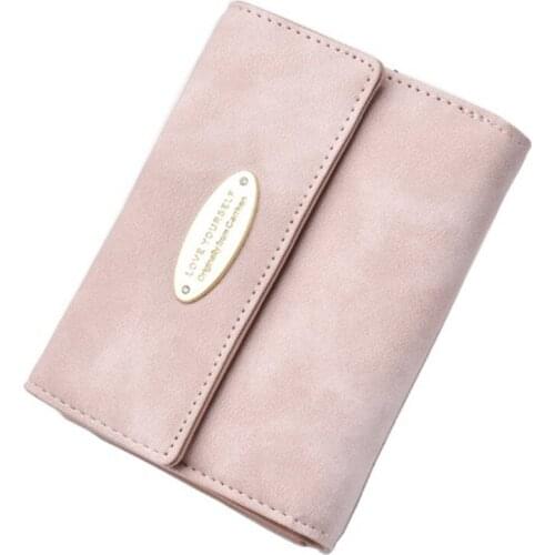 Women Wallets Small Fashion Brand Leather Purse Women Ladies Card Bag For Women 2018 Clutch Women Female Purse Money Clip Wallet