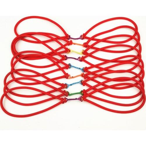 10/20/50pcs Outdoor Elastic Bungee Rubber Band for Fishing Shooting Slingshot Catapult Replacement Use on Fishing Harppon