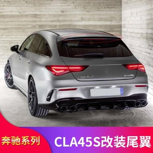 2021 Suitable For Benz Mercedes C118 New Cla200 Cla260 Hunting Version Refitted Cla45s Amg Tail Top Fixed Wing
