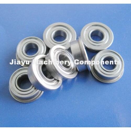 Free Shipping 50 PCS SF686ZZ Bearings 6x13x5 mm Stainless Steel Flanged Bearings DDLF-1360ZZ WF686ZZ SF686-2Z