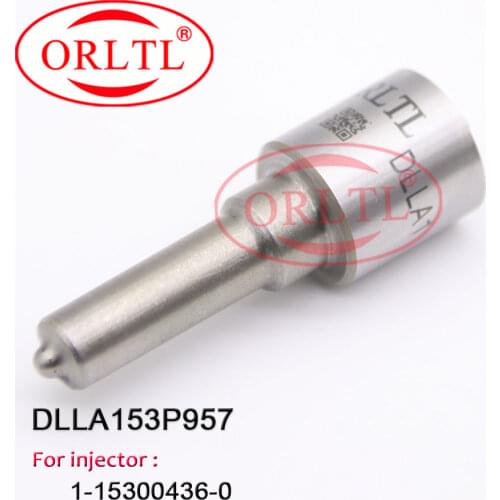Diesel Nozzle DLLA153P957 Common Rail Injector Sprayer 153 P 957 Fuel Auto Parts 153P 957 For 1-15300436-0