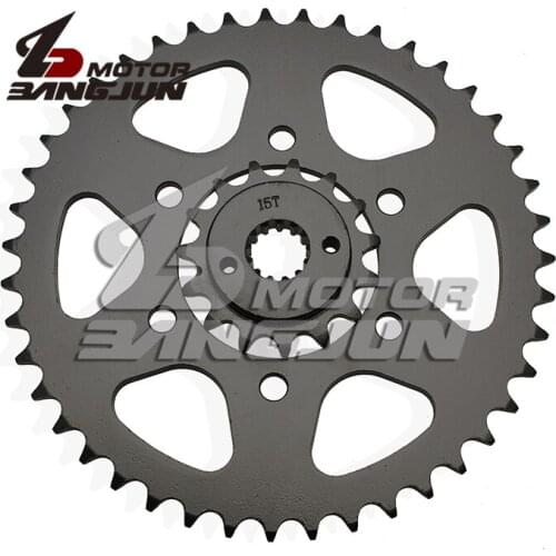 For Kawasaki ZX-6R ZX636 2005-2006 Wheel Gear Motorcycle Front & Rear Sprocket Geartransmission