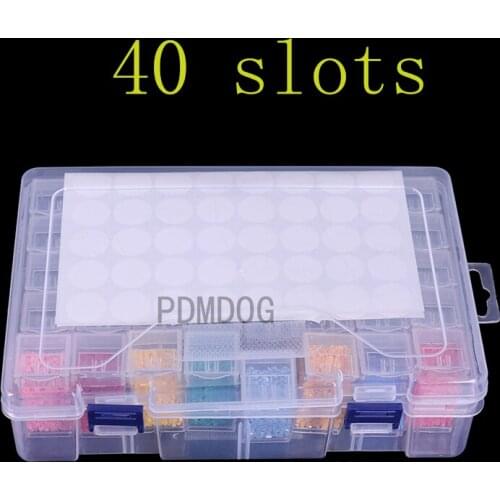 Diamond Painting Tools Accessories Storage Box Beads Container Diamond Embroidery Stone Mosaic Convenience Box