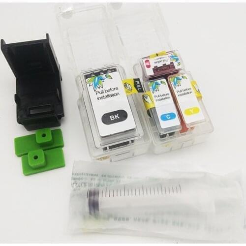 Vilaxh PG37 Smart Cartridge Refill kit For Canon PG-37 CL-38 PG 37 Ink Cartridge PIXMA MP140 MP190 M210 MP220 MP420 IP1800