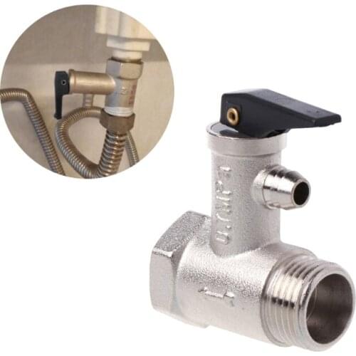 Brass G1/2" DN15 0.7mpa Pressure Safety Relief Valve For Electric Water Heater