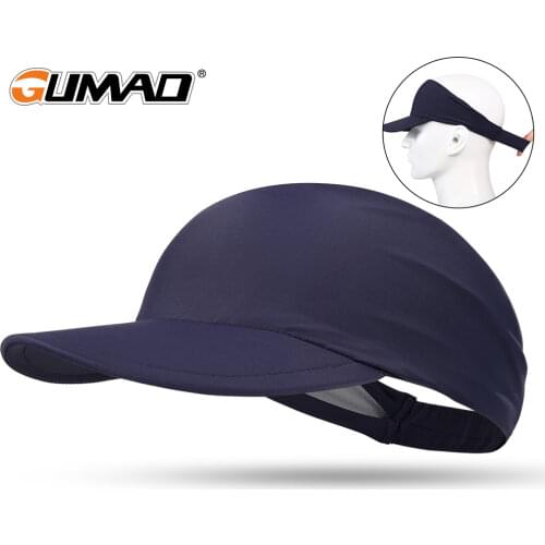 Summer Sunshade Hat Running Sun Visor Tennis Golf Baseball Cap Soft Brim Beach Sport Headscarf Hiking Gym Cycling Caps Men Women