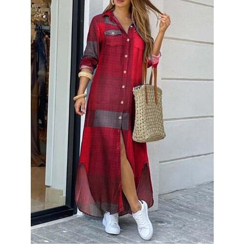 Летние платья в клетку MAKEACE China At AliExpress