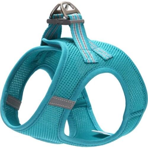 Fashion Dog Harness Pet Leash Harness Soft Breathable Adjustable Reflective Outdoor Walking Lead for Puppy Cat Dog Accessories