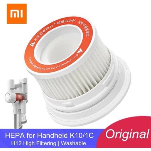Original HEPA Filter for XIAOMI MIJIA Handheld Vacuum Cleaner 1C Home Office Wireless Cleaner Spare Part Washable Filter