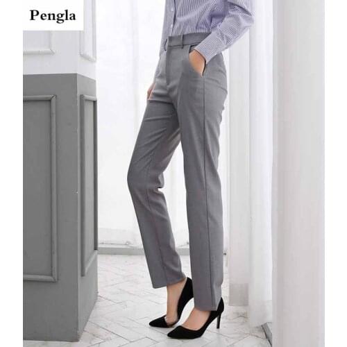 Женские прямые брюки Pengla China At AliExpress