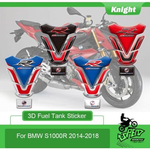 Suitable for BMW S1000R S1000 R S 1000R 2014-2018 motorcycle 3D fuel tank pad protection sticker decal decoration