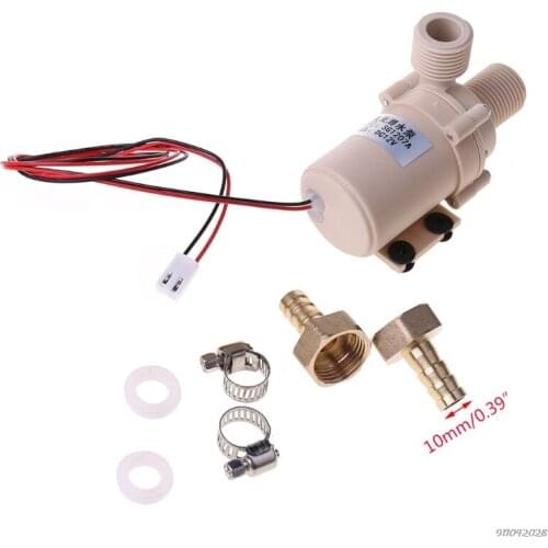 12V Solar Submersible Hot Water Pump Circulation 212° F Brushless Motor High Pressure M9 21 Wholesales