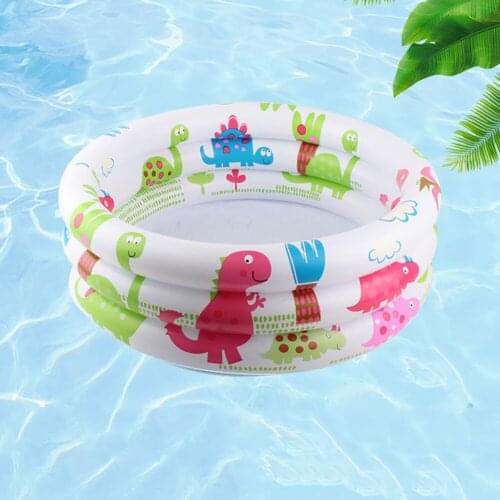 Practical Mini Inflatable Pool Circular Basin Lovely Bathtub Summer Water Toys Home Use Paddling Swimming Pool