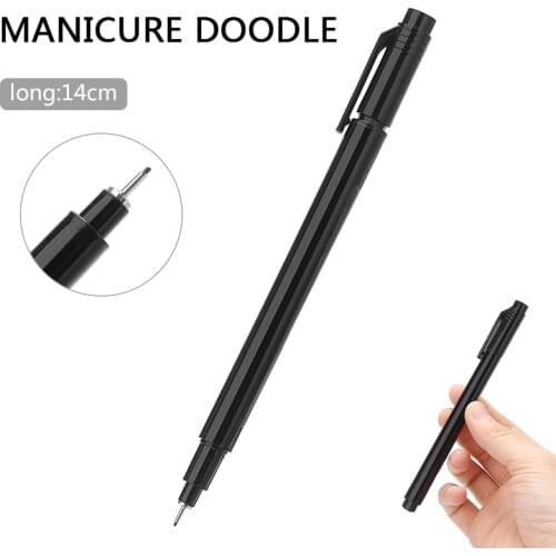 Nail Art Pen Dotting Painting Drawing Polishing UV Gel DIY Handle Pencil Design Manicure Tools