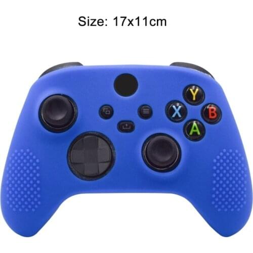 Silicone Protective Case Cover Skin For -Xbox Series X S Gamepad Controller Q81F