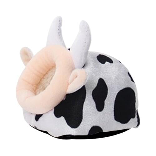 Cute Hamster House Pet Dog Cat Winter Warm Plush Sleeping Bed Puppy Kitten Chinchillas Small Animal Soft Nest Kennel Mat