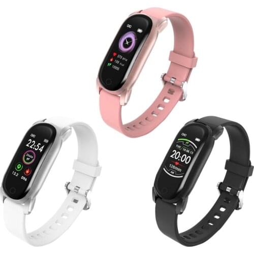 1PC YH6 Smart Bracelet Men Women Waterproof Blood Pressure Menstrual Cycle Monitor Fitness Tracker Smart Band Decoration Gift