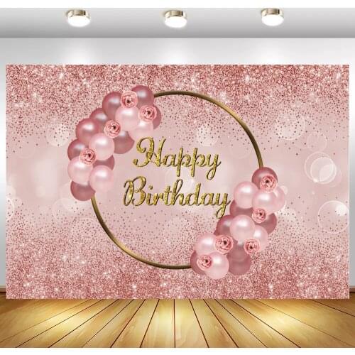 Pink Dots High Heels Wine Glass Woman Girl Princess Birthday Photography Backdrop Custom Vinyl Photographic Background Photozone