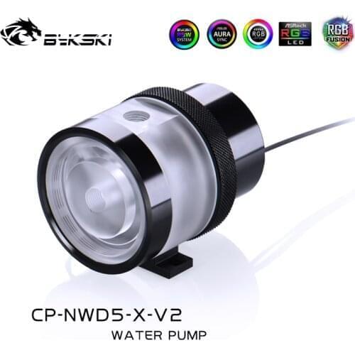 Bykski D5 PWM Water Cooling Pumps, Maximum Flow 1100L/H, Maximum Lift 3.8 Meter, CP-NWD5-X-V2