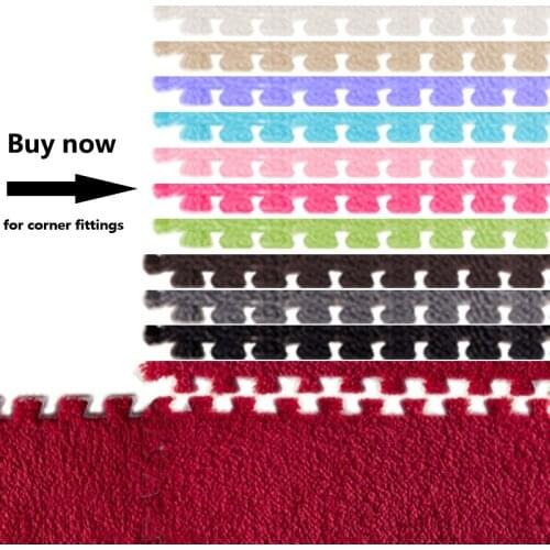 30X30cm DIY Jigsaw Shaggy Carpets Living Room Bedroom Soft Area Rug Floor Children Kid Magic Patchwork Plush Mat