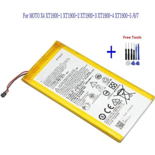 1x 3000mAh Replacement battery HX40 For Motorola MOTO X4 XT1900-1 XT1900-2 XT1900-3 XT1900-4 XT1900-5 /6/7 + Repair Tools kit