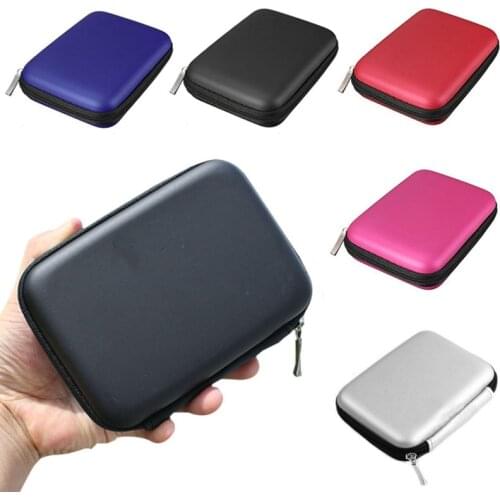 Hand Carry Case Cover Pouch for 2.5 inch Power Bank USB External HDD Hard Disk Drive Protect Protector Bag