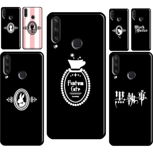 Black Butler Funtom Candy Kuroshitsuji Phone Case For Huawei Y9S Y7A Y5P Y6P 2020 Y5 2017 Y6 Y7 Prime 2018 2019 Nova 2 5T Coque