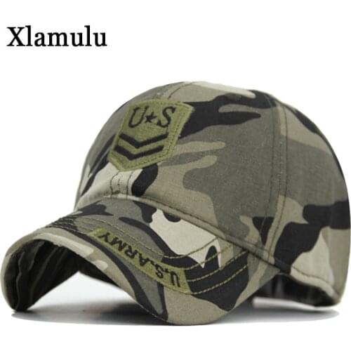 Camo Baseball Cap Fishing Caps Men Outdoor Hunting Camouflage Jungle Hat Airsoft Tactical Hiking Male Dad Caps Casquette Hats