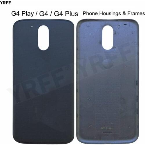 For Moto G4 XT1620 Housings Frames For Motorola Moto G4 Plus XT1644 /G4 Play XT1603 XT1604 Battery Back Cover Door Housing Case