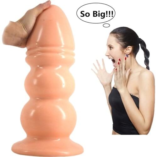 Biggest Anal Plug Huge Dildo Big Giant Butt Plug Sex Toys Erotic Products Couples Flirting Masturbation Vagina Stimulate