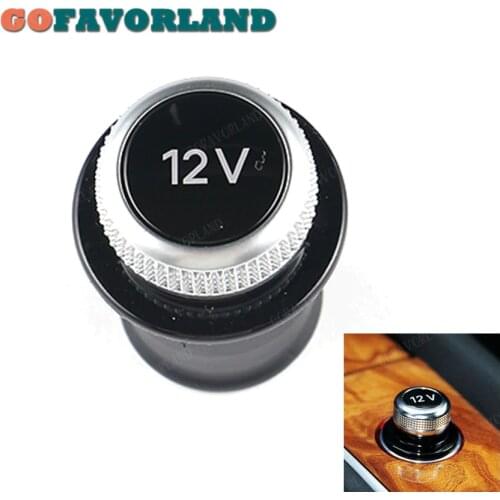 Lighter Cover Chrome Plated Cigarette Lighter Plug 12V For Audi A3 A4 A5 A6 A7 Q3 Q5 Q7 TT RS6 RS7 S3 S4 8WD919311 4L0919311